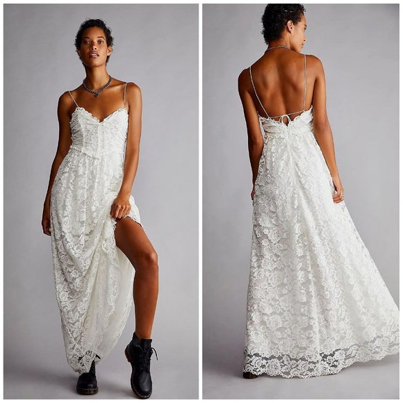 For Love and Lemons NWT Joelle Maxi Dress - Picture 3 of 13